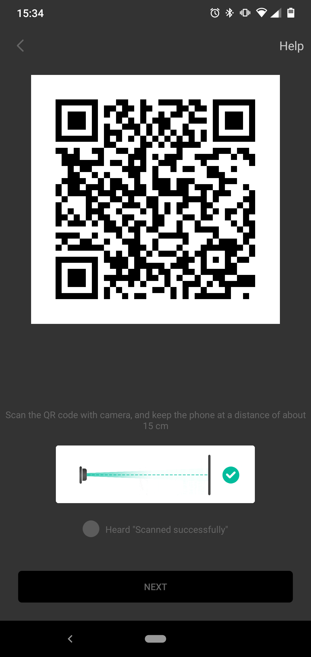 mi home qr scaning part one